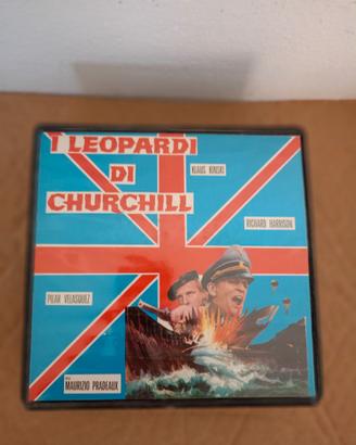 5 pellicole super 8 film I Leopardi di Churchill