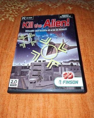 PC CD-ROM  3D KILL THE ALIEN  FINSON