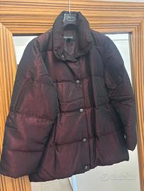 Piumino donna bordeaux