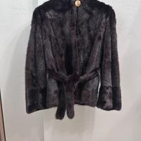 Pelliccia visone taglia 42