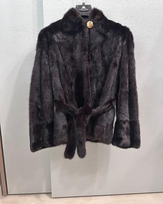 Pelliccia visone taglia 42