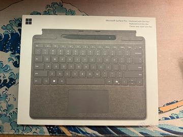 Tastiera + slim pen surface nuova
