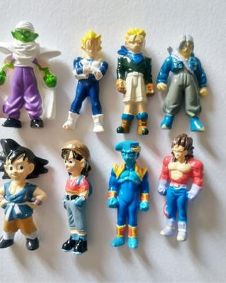 Lotto 8 mini Personaggi Dragon Ball Z GT sorprese