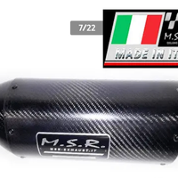 Scarico omologato MSR KAWASAKI J300 carbonio
