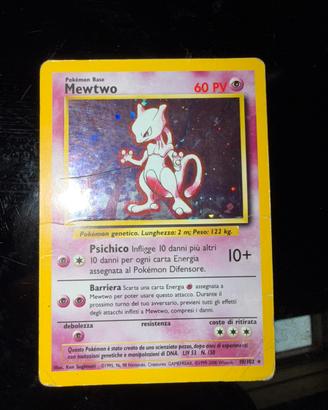 Mewto holo carta Pokémon