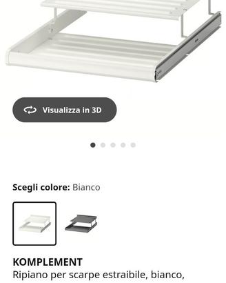Ripiano portascarpe IKEA komplement