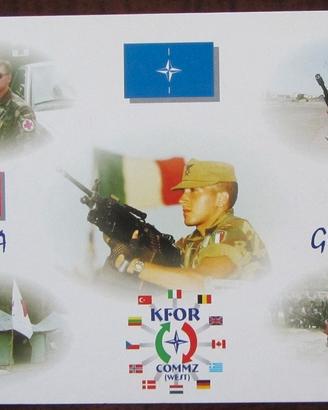 Cartolina,posta militare, Italfor Albania 2000