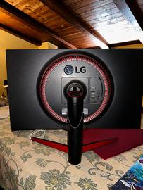 LG UltraGear 27” gaming monitor 144hz 1ms FreeSync