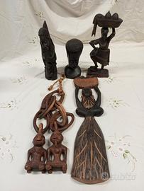 Statue africane in legno