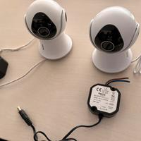 Coppia Telecamera Vilmar Elvox 46241 con alim.