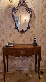 Consolle con specchiera