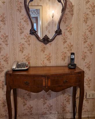 Consolle con specchiera
