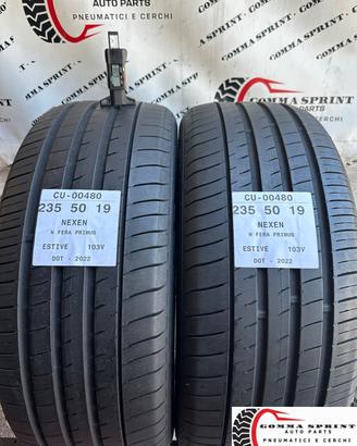 2 PNEUMATICI 235/50 R19 NEXEN ESTIVE 75%