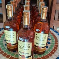 stock bottiglie bacardi reserva