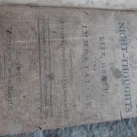 Libro antico poesia inglese