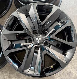 4 cerchi in ferro + copricerchi 17 Mitsubishi asx