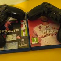 2 controller ps4 e 2 giochi