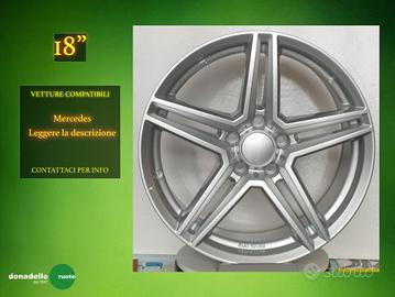 Cerchi in Lega 18" Mercedes - leggere descrizione