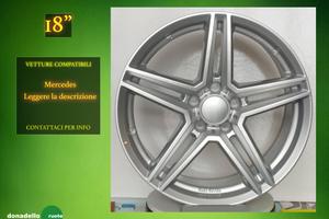 Cerchi in Lega 18" Mercedes - leggere descrizione