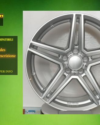 Cerchi in Lega 18" Mercedes - leggere descrizione