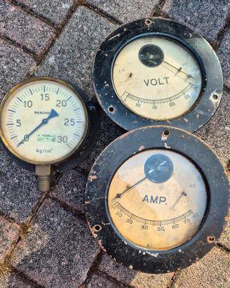 strumenti di misura vintage 