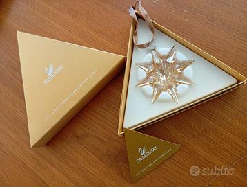 Stella di Natale SWAROVSKI ornamento scs 2009