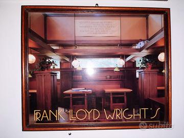 FRANK LLOYD WRIGHT QUADRO DA COLLEZIONE + FELPA.