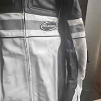 giacca moto in pelle