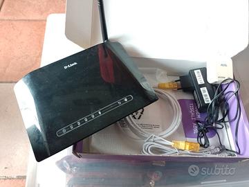 Modem Router Wi-Fi D-Link DSL-2640B - Completo e F