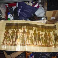 Papiro originale dipinto a mano in Egitto