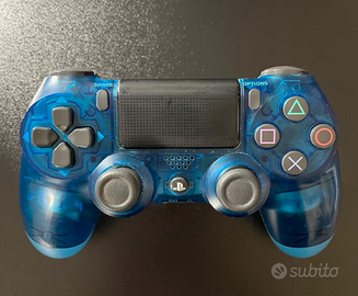 Sony PS4 Controller Joypad Originale Blu Crystal