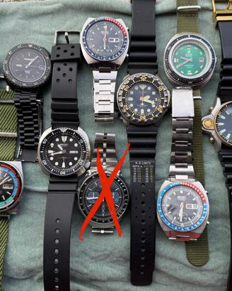 Lotto orologi vintage Seiko Citizen Nivada Omeg