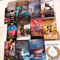 lotto 12 libri romanzi roma antica