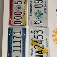 Targhe americane collezione