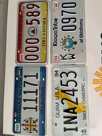 Targhe americane collezione