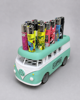 Clipper Espositore per Accendini VW Bulli T1