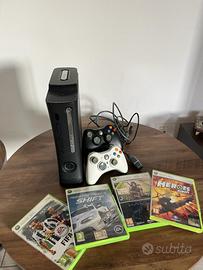 Xbox 360 Elite + 1 controller + 4 giochi