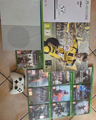 Xbox one 1TB + 10 giochi
