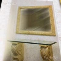 Consolle e specchiera