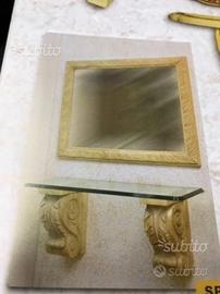 Consolle e specchiera