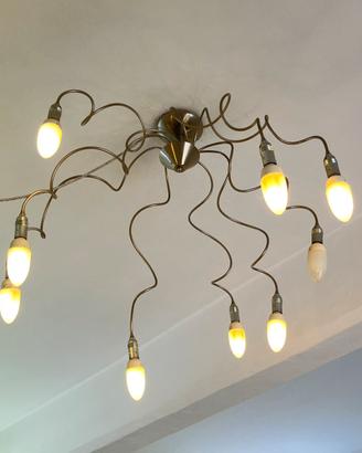 Lampadario Metalspot Gorgona 9 luci