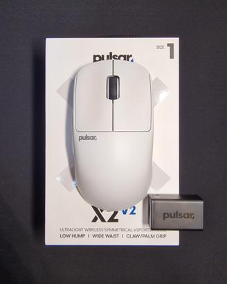 Mouse Gaming Pulsar X2 v2 Mini + Dongle 4K
