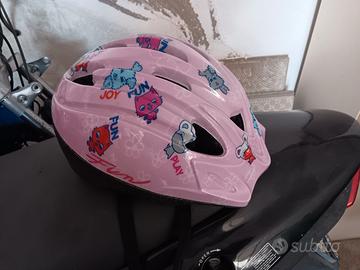 casco bici bambina