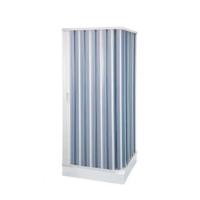 Box doccia a soffietto 2 lati regolabile 80x80