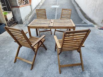tavolo in legno allungabile
