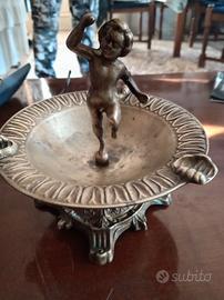 posacenere ottone vintage 