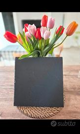 6 piatti quadrati in ardesia