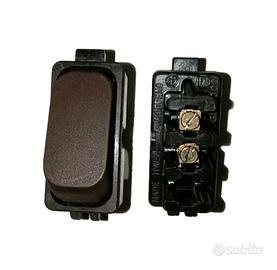 Interruttore Molveno serie GL 2000  marrone

