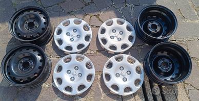 Cerchi in ferro Peugeot 206