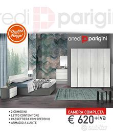 Camera da letto moderna - 3 colori a scelta